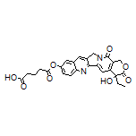 5-[(4-Ethyl-4-hydroxy-3,14-dioxo-3,4,12,14-tetrahydro-1H-pyrano[3’,4’:6,7]indolizino[1,2-b]quinolin-9-yl)oxy]-5-oxopentanoic Acid