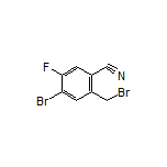 4-Bromo-2-(bromomethyl)-5-fluorobenzonitrile