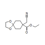 Ethyl 8-(Cyanomethyl)-1,4-dioxaspiro[4.5]decane-8-carboxylate