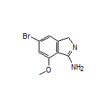 6-Bromo-4-methoxy-1H-isoindol-3-amine