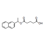 5-[1-(2-Naphthyl)ethoxy]-5-oxopentanoic Acid