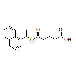 5-[1-(1-Naphthyl)ethoxy]-5-oxopentanoic Acid