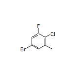 5-Bromo-2-chloro-1-fluoro-3-methylbenzene