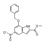 Methyl 7-(Benzyloxy)-5-nitro-1H-indole-2-carboxylate