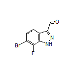 6-Bromo-7-fluoro-1H-indazole-3-carbaldehyde