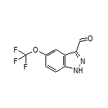 5-(Trifluoromethoxy)-1H-indazole-3-carbaldehyde