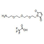1-[2-[2-[2-(2-Aminoethoxy)ethoxy]ethoxy]ethyl]-1H-pyrrole-2,5-dione Trifluoroacetate