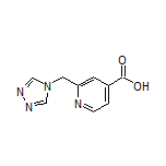 2-[(4H-1,2,4-Triazol-4-yl)methyl]isonicotinic Acid