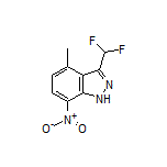 3-(Difluoromethyl)-4-methyl-7-nitro-1H-indazole