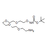 14-[(Boc-amino)oxy]-3,6,9,12-tetraoxatetradecan-1-amine