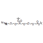 tert-Butyl 1-Azido-9-Boc-3,6,12,15,18-pentaoxa-9-azahenicosan-21-oate