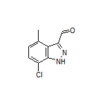 7-Chloro-4-methyl-1H-indazole-3-carbaldehyde