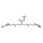 2-(2-Azidoethoxy)-N-[2-(2-azidoethoxy)ethyl]-N-Boc-ethanamine
