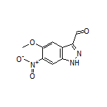 5-Methoxy-6-nitro-1H-indazole-3-carbaldehyde