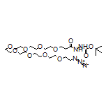 1-Azido-N’-Boc-3,6,9,12,15,18,21,24-octaoxaheptacosane-27-hydrazide