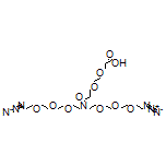 1-Azido-12-[2-[2-[2-(2-azidoethoxy)ethoxy]ethoxy]ethyl]-13-oxo-3,6,9,16,19-pentaoxa-12-azadocosan-22-oic Acid