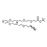 tert-Butyl 1-Azido-3,6,9,15,18,21,24-heptaoxa-12-thiaheptacosan-27-oate