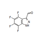 4,5,6,7-Tetrafluoro-1H-indazole-3-carbaldehyde