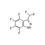 3-(Difluoromethyl)-4,5,6,7-tetrafluoro-1H-indazole