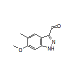 6-Methoxy-5-methyl-1H-indazole-3-carbaldehyde