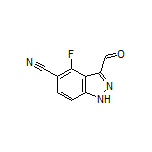 4-Fluoro-3-formyl-1H-indazole-5-carbonitrile