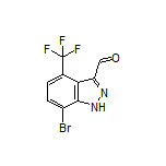 7-Bromo-4-(trifluoromethyl)-1H-indazole-3-carbaldehyde