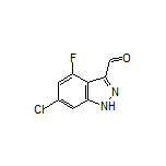 6-Chloro-4-fluoro-1H-indazole-3-carbaldehyde