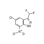 5-Chloro-3-(difluoromethyl)-7-nitro-1H-indazole