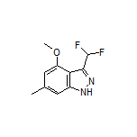3-(Difluoromethyl)-4-methoxy-6-methyl-1H-indazole