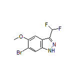 6-Bromo-3-(difluoromethyl)-5-methoxy-1H-indazole