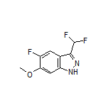 3-(Difluoromethyl)-5-fluoro-6-methoxy-1H-indazole