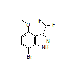 7-Bromo-3-(difluoromethyl)-4-methoxy-1H-indazole