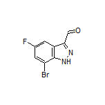 7-Bromo-5-fluoro-1H-indazole-3-carbaldehyde