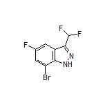 7-Bromo-3-(difluoromethyl)-5-fluoro-1H-indazole