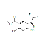 Methyl 6-Chloro-3-(difluoromethyl)-1H-indazole-5-carboxylate