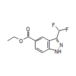 Ethyl 3-(Difluoromethyl)-1H-indazole-5-carboxylate
