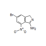 6-Bromo-4-nitro-1H-isoindol-3-amine