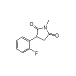 3-(2-Fluorophenyl)-1-methylpyrrolidine-2,5-dione
