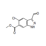 Methyl 5-Chloro-3-formyl-1H-indazole-6-carboxylate