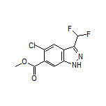 Methyl 5-Chloro-3-(difluoromethyl)-1H-indazole-6-carboxylate