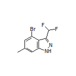 4-Bromo-3-(difluoromethyl)-6-methyl-1H-indazole