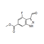 Methyl 4-Fluoro-3-formyl-1H-indazole-6-carboxylate