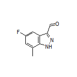 5-Fluoro-7-methyl-1H-indazole-3-carbaldehyde