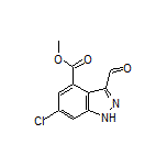 Methyl 6-Chloro-3-formyl-1H-indazole-4-carboxylate