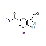 Methyl 7-Bromo-3-formyl-1H-indazole-5-carboxylate