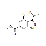 Methyl 4-Chloro-3-(difluoromethyl)-1H-indazole-6-carboxylate