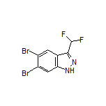 5,6-Dibromo-3-(difluoromethyl)-1H-indazole