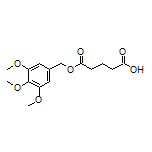 5-Oxo-5-[(3,4,5-trimethoxybenzyl)oxy]pentanoic Acid