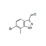 6-Bromo-7-methyl-1H-indazole-3-carbaldehyde