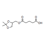 5-[(2,2-Dimethyl-1,3-dioxolan-4-yl)methoxy]-5-oxopentanoic Acid